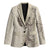 Beige Hawaii Blazer Hammerhead Shark Tattoo Curve Polynesian - Polynesian Pride