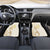 Gold and White Hawaii Car Mats Hammerhead Shark Tattoo Curve Polynesian - Polynesian Pride