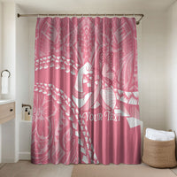 Personalised Polynesia Breast Cancer Awareness Bathroom Set Brave Strong Butterfly Pink Ribbon