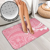 Personalised Polynesia Breast Cancer Awareness Bathroom Set Brave Strong Butterfly Pink Ribbon