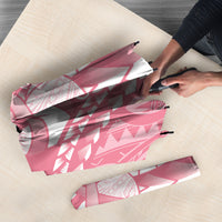 Personalised Polynesia Breast Cancer Awareness Umbrella Brave Strong Butterfly Pink Ribbon