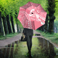 Personalised Polynesia Breast Cancer Awareness Umbrella Brave Strong Butterfly Pink Ribbon