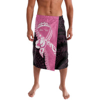 Personalised Polynesia Breast Cancer Awareness Lavalava Fight With Hope Pink Ribbon Boxing Gloves