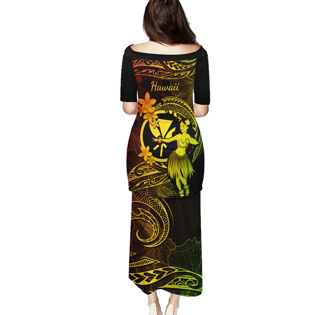Hawaii Puletasi Hula Girl Mix Polynesian Plumeria Reggae Version LT14 - Polynesian Pride