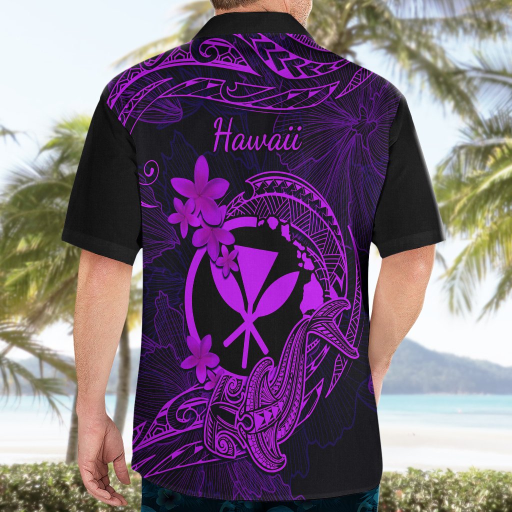 hawaii-hawaiian-shirt-hammerhead-shark-tattoo-mix-polynesian-plumeria-purple-version