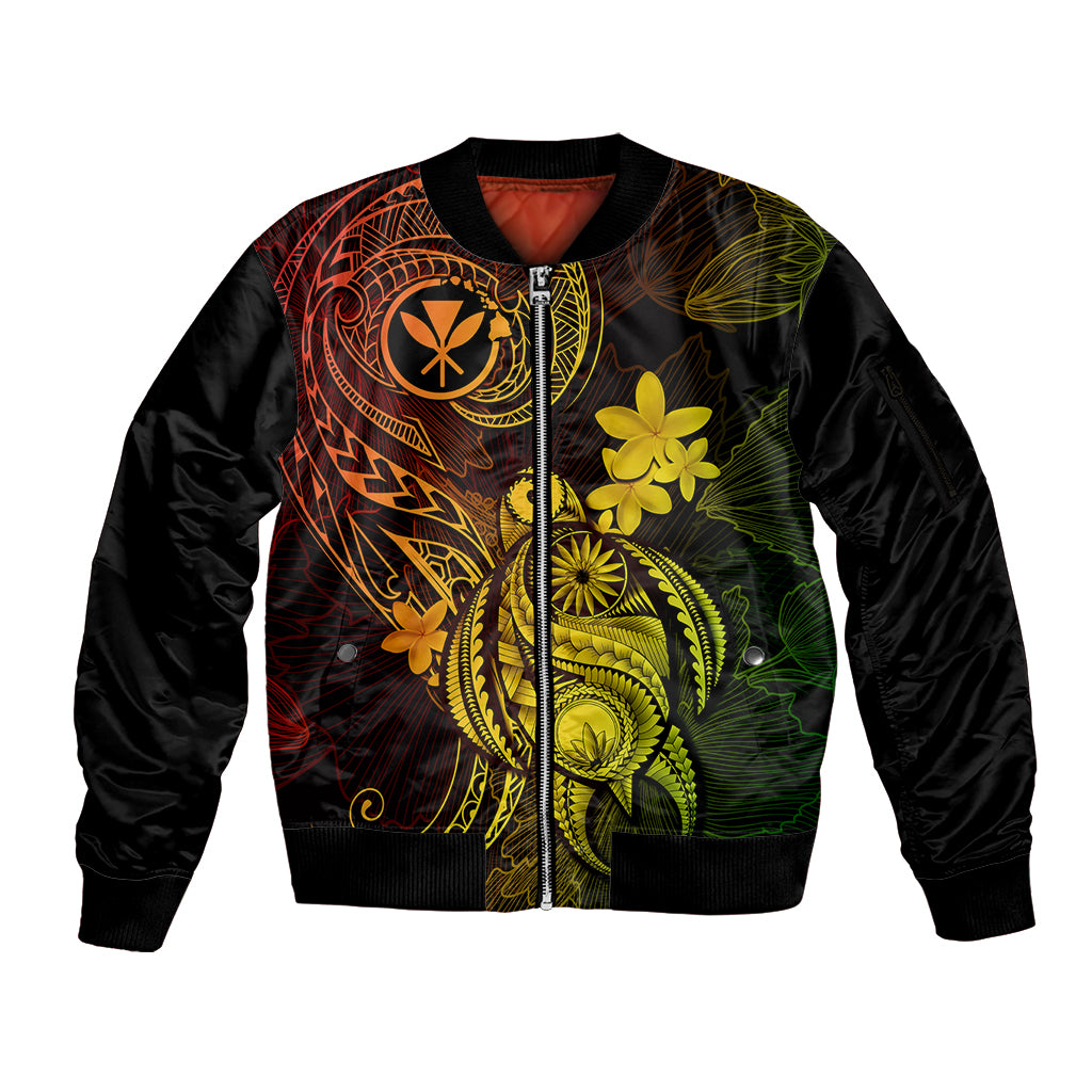 hawaii-sleeve-zip-bomber-jacket-turtle-mix-polynesian-plumeria-reggae-version
