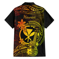 hawaii-family-matching-off-shoulder-short-dress-and-hawaiian-shirt-ukulele-mix-polynesian-plumeria-reggae-version