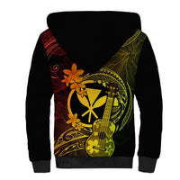 hawaii-sherpa-hoodie-ukulele-mix-polynesian-plumeria-reggae-version