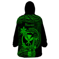 hawaii-wearable-blanket-hoodie-ukulele-mix-polynesian-plumeria-green-version