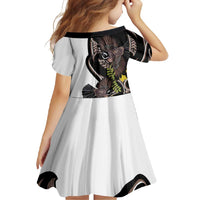 New Zealand Valentines Day Family Matching Mermaid Dress and Hawaiian Shirt Piwakawaka Lovers Maori Koru Tattoo LT14 - Polynesian Pride
