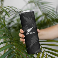 New Zealand Silver Fern Rugby Skinny Tumbler Go Aotearoa Champions World Cup LT14 - Polynesian Pride