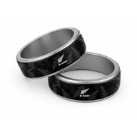 New Zealand Silver Fern Rugby Classic Ring Go Aotearoa Champions - Polynesian Pride