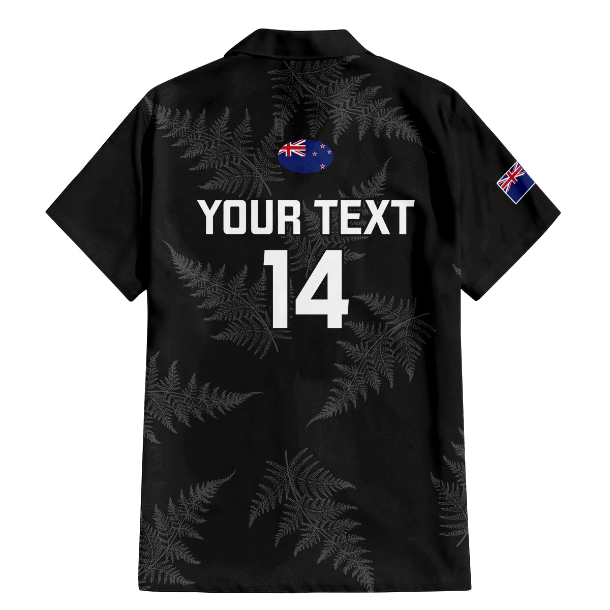 Custom New Zealand Silver Fern Rugby Family Matching Mermaid Dress and Hawaiian Shirt 2023 Go Aotearoa Champions World Cup LT14 - Polynesian Pride