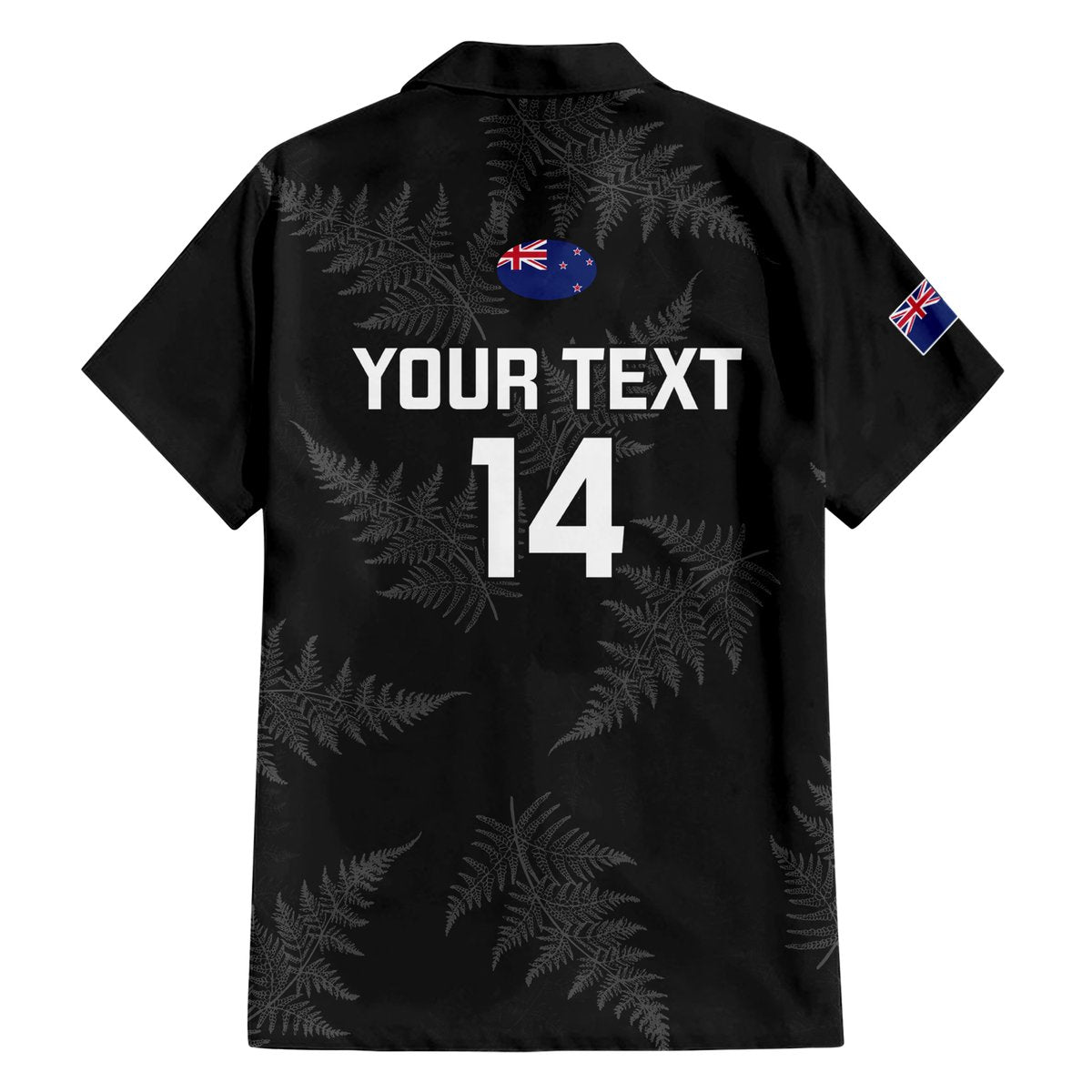 Personalised New Zealand Silver Fern Rugby Hawaiian Shirt 2023 Go Aotearoa World Cup LT14 - Polynesian Pride