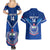 Custom Samoa Rugby Couples Matching Summer Maxi Dress and Hawaiian Shirt 2023 Go Manu Samoa LT14 - Polynesian Pride