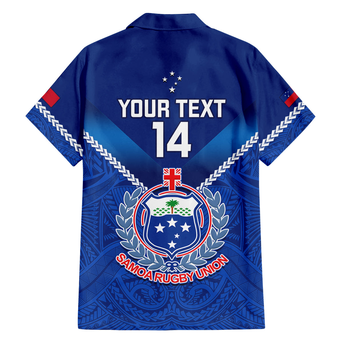 Custom Samoa Rugby Family Matching Summer Maxi Dress and Hawaiian Shirt 2023 Go Manu Samoa LT14 - Polynesian Pride
