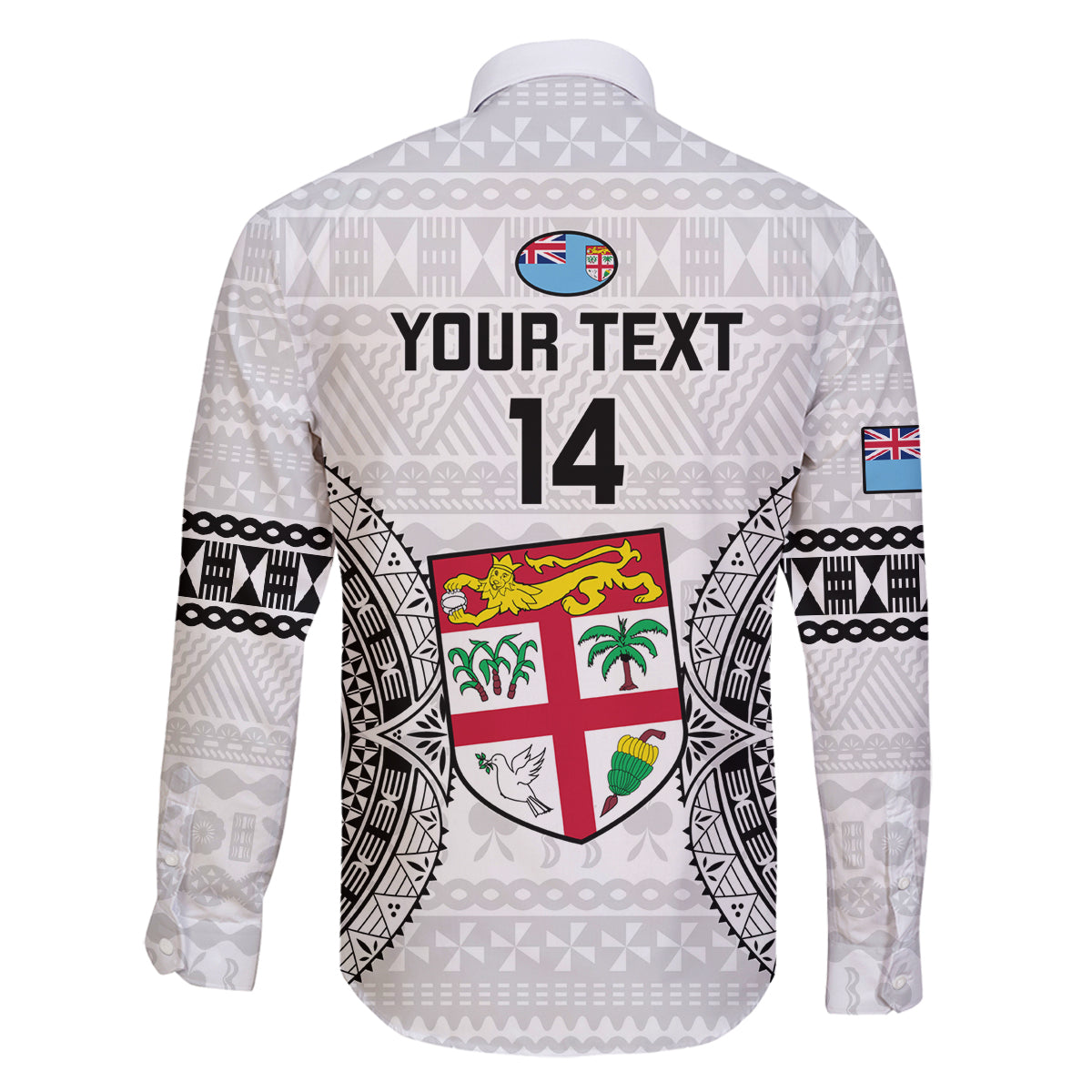 Custom Fiji Rugby Family Matching Off Shoulder Maxi Dress and Hawaiian Shirt 2023 Go Champions World Cup Fijian Tapa Pattern LT14 - Polynesian Pride