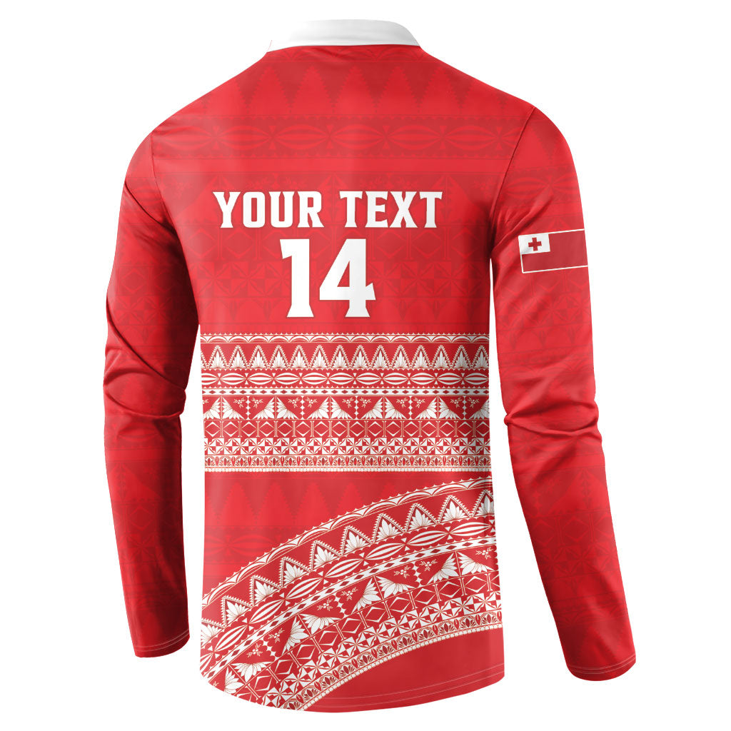 Mate Ma'a Tonga 2026 Rugby Custom Button Sweatshirt Go Champions Tongan Ngatu Pattern LT14 - Polynesian Pride