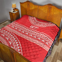 Mate Ma'a Tonga 2026 Rugby Quilt Go Champions Tongan Ngatu Pattern LT14 - Polynesian Pride
