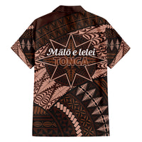 Malo e lelei Tonga Family Matching Tank Maxi Dress and Hawaiian Shirt Tongan Ngatu Pattern Vintage Vibes LT14 - Polynesian Pride