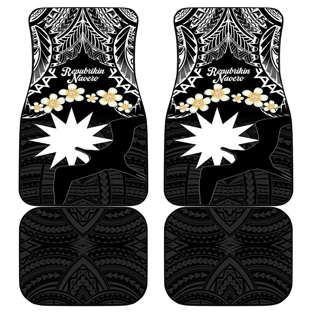Ekamowir Omo Nauru Car Mats Naoero Twelve-pointed Star Polynesian Tattoo LT14 - Polynesian Pride