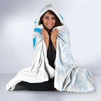 New Zealand Autism Awareness Month Hooded Blanket Takiwatanga Maori Lizard With Sunflower LT14 - Polynesian Pride