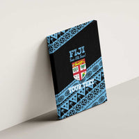 Fiji Rugby 2025 Custom Canvas Wall Art Fijian Tapa Toso Viti Toso - Black LT14 - Polynesian Pride