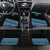 Fiji Rugby 2025 Custom Car Mats Fijian Tapa Toso Viti Toso - Black