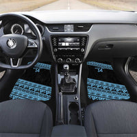 Fiji Rugby 2025 Custom Car Mats Fijian Tapa Toso Viti Toso - Black LT14 Set 2pcs - Front Black - Polynesian Pride