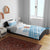 Fiji Rugby 2025 Custom Bedding Set Fijian Tapa Toso Viti Toso - White