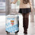 Fiji Rugby 2025 Custom Luggage Cover Fijian Tapa Toso Viti Toso - White