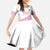 Fiji Rugby 2025 Custom Family Matching Off Shoulder Maxi Dress and Hawaiian Shirt Fijian Tapa Toso Viti Toso - Pink