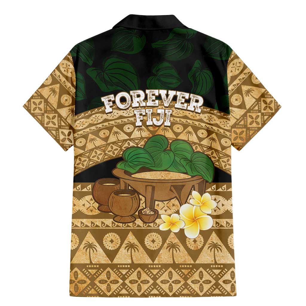 Bula Fiji Kava Bowl Family Matching Mermaid Dress and Hawaiian Shirt Fijian Tapa Cloth Vintage Vibe LT14 - Polynesian Pride