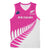 New Zealand Silver Fern Rugby Custom Basketball Jersey Go All Black Maori Pink Version - Polynesian Pride