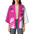 New Zealand Silver Fern Rugby Custom Kimono Go All Black Maori Pink Version - Polynesian Pride