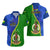 Vanuatu Malampa Province Matching Hawaiian Shirt and Dress Turtle Sand Drawing Unique Tapa LT14 No Dress Green - Polynesian Pride