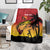 Custom Papua New Guinea Cricket Blanket PNG Barramundis - Polynesian Pride