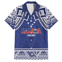 Custom Samoa Cricket Family Matching Long Sleeve Bodycon Dress and Hawaiian Shirt Go Champions Samoan - Polynesian Pride