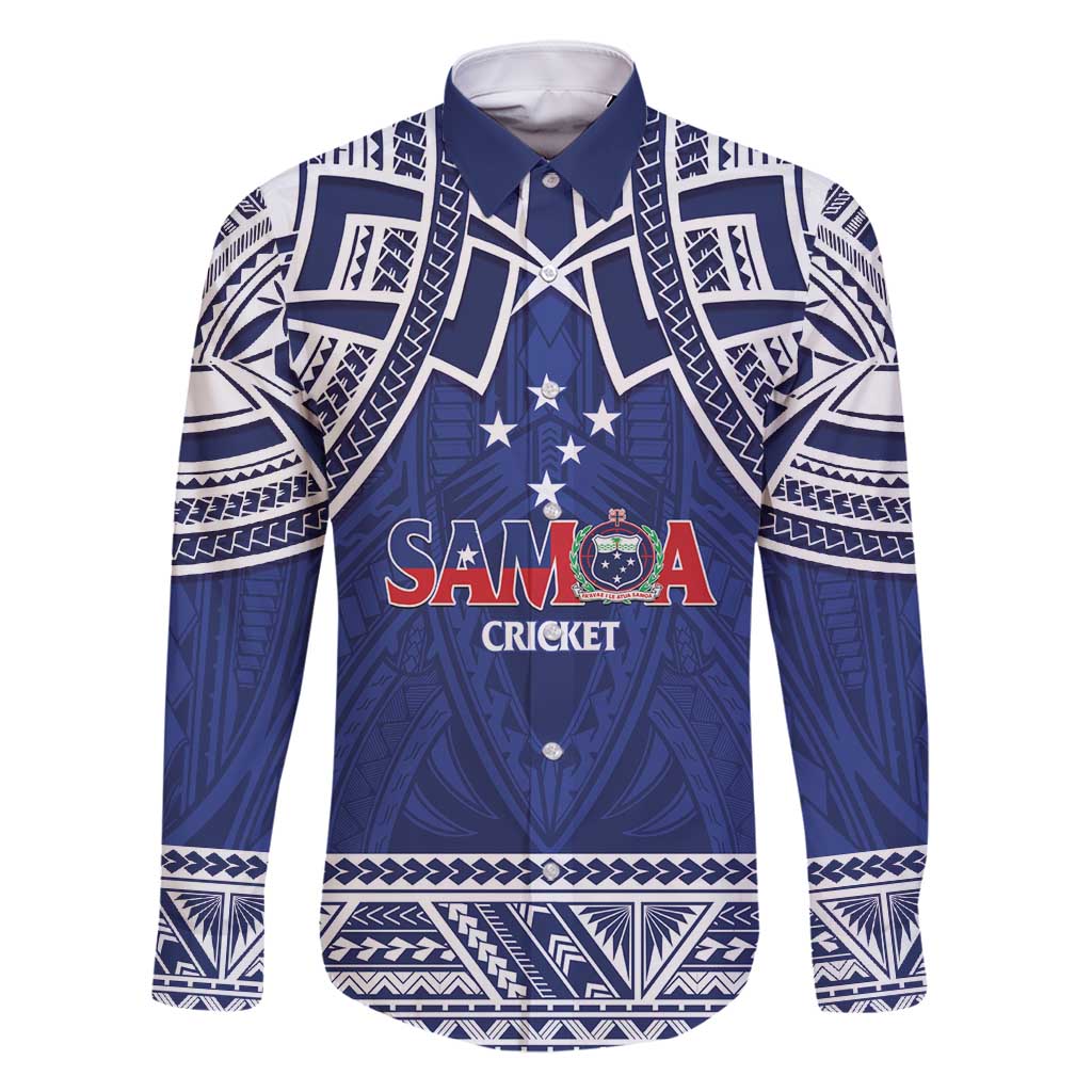 Custom Samoa Cricket Family Matching Tank Maxi Dress and Hawaiian Shirt Go Champions Samoan - Polynesian Pride