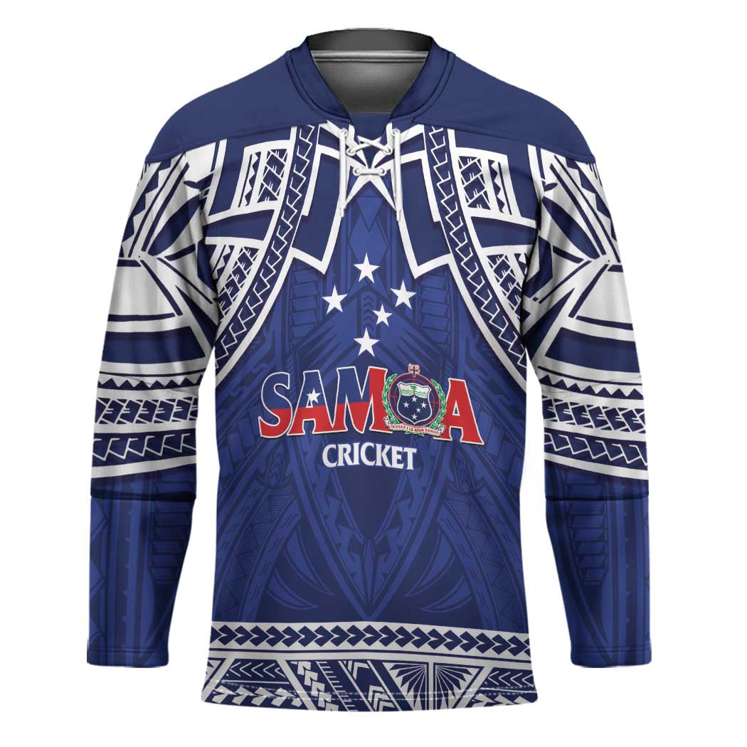Custom Samoa Cricket Hockey Jersey Go Champions Samoan - Polynesian Pride