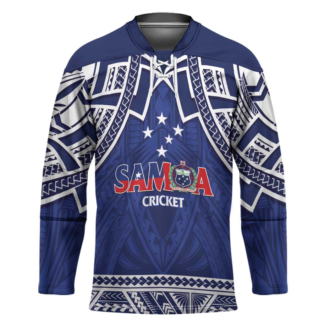 Custom Samoa Cricket Hockey Jersey Go Champions Samoan - Polynesian Pride