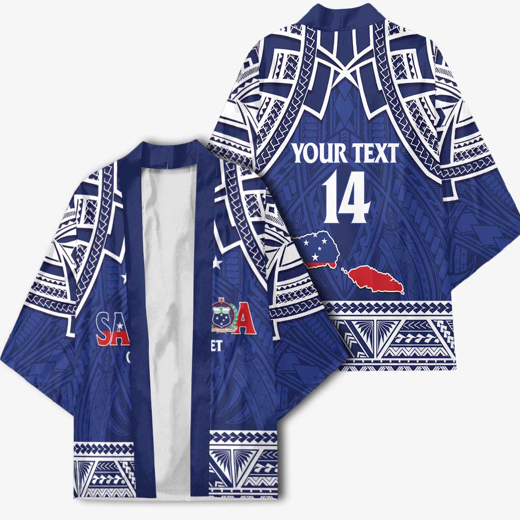 Custom Samoa Cricket Kimono Go Champions Samoan LT14 - Polynesian Pride