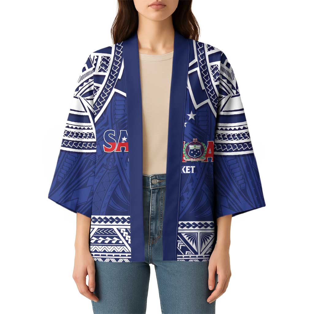 Custom Samoa Cricket Kimono Go Champions Samoan LT14 - Polynesian Pride