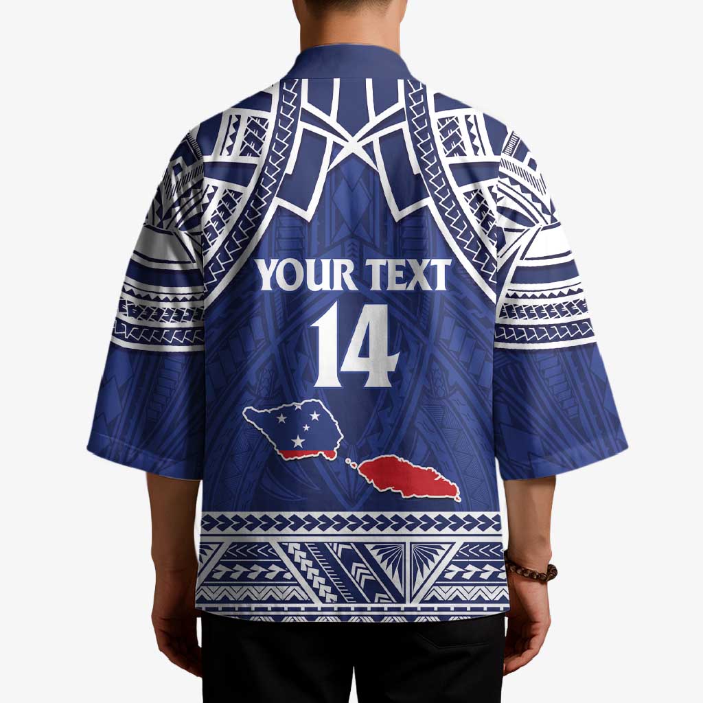 Custom Samoa Cricket Kimono Go Champions Samoan LT14 - Polynesian Pride