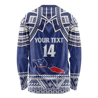 Custom Samoa Cricket Long Sleeve Shirt Go Champions Samoan - Polynesian Pride