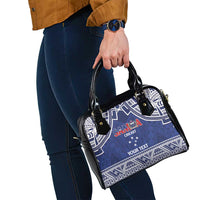 Custom Samoa Cricket Shoulder Handbag Go Champions Samoan - Polynesian Pride