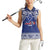 Custom Samoa Cricket Women Sleeveless Polo Shirt Go Champions Samoan - Polynesian Pride