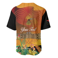 Personalised Papua New Guinea Independence Day Baseball Jersey One People One Nation One Country