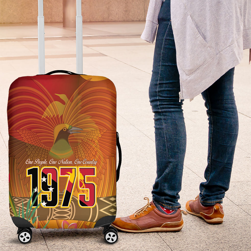Papua New Guinea Independence Day Luggage Cover One People One Nation One Country LT14 Multicolor - Polynesian Pride