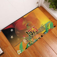Papua New Guinea Independence Day Rubber Doormat One People One Nation One Country
